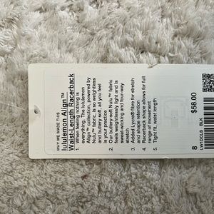 Lululemon Align Tank Top